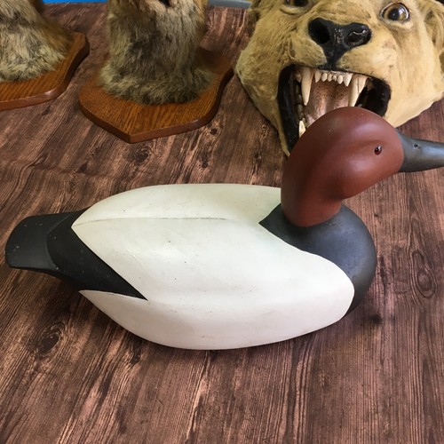 Vintage decoy wooden - vintage,