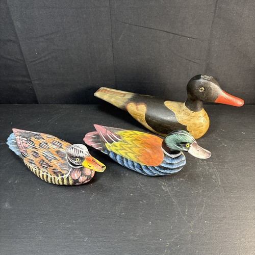 Decoy wooden duck - decoy,
