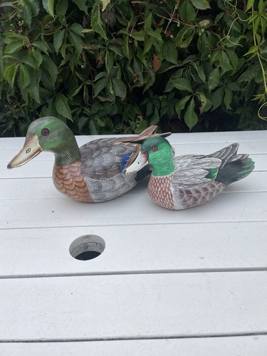 Job lot wooden decoy - lot,