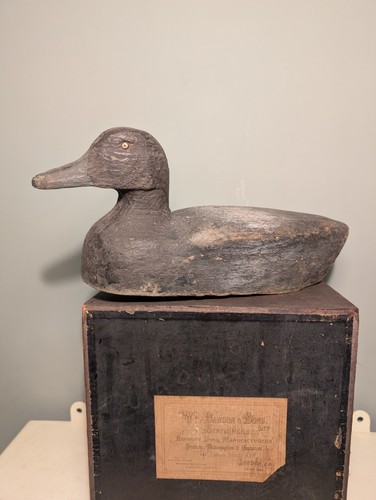 Antique working duck decoy - antique,