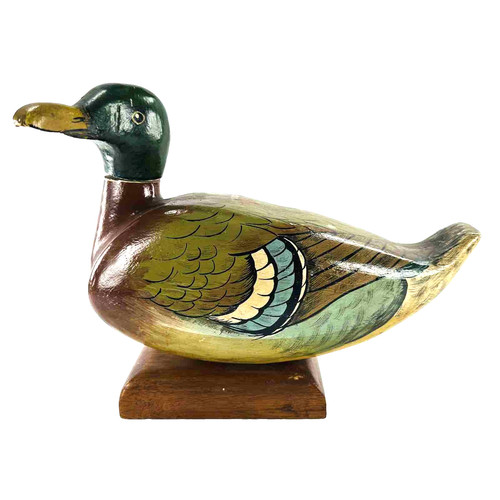 Folk art wooden - folk, decoy