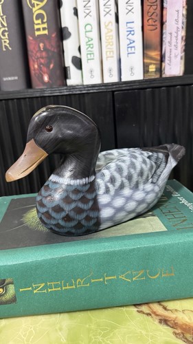 Vintage wooden decoy ducks - vintage, ducks/