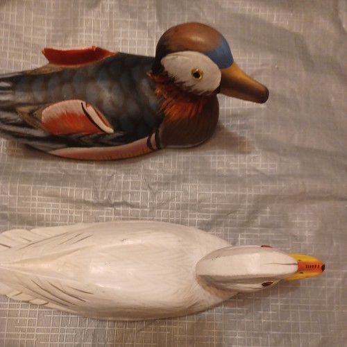 Decoy ducks hand painted - decoy,