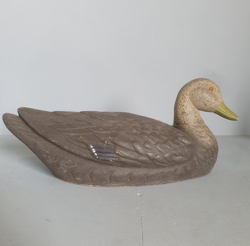American fibre decoy duck - decoy,