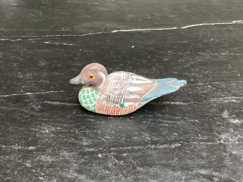 Small hand painted wooden - hand,