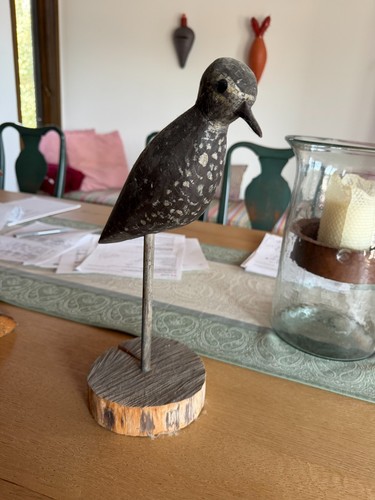 Antique shorebird decoys - shorebird,