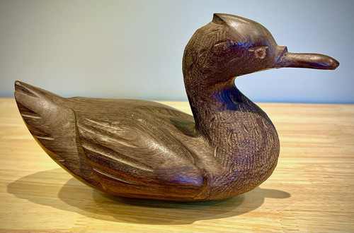 Antique vintage hand - , carved
