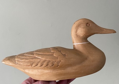 Vintage hand carved wooden - vintage,