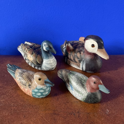 Vintage miniature decoy - x,