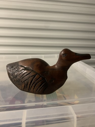 Vintage hand carved wooden - hand,