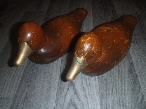 Vintage decoy duck wooden - vintage,
