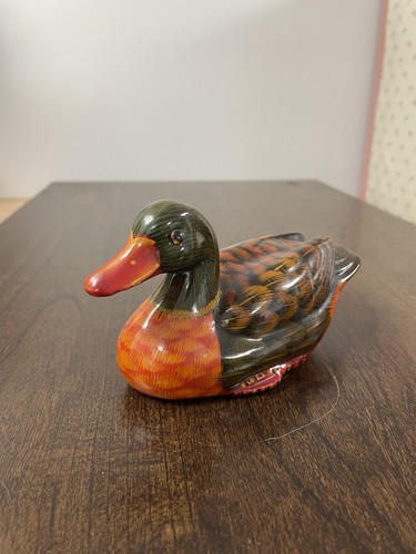 Vintage hand painted ceramic - painted,