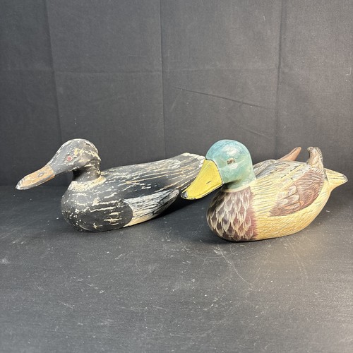 Decoy wooden duck - duck,
