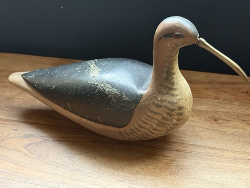 Vintage wooden hand - vintage, painted