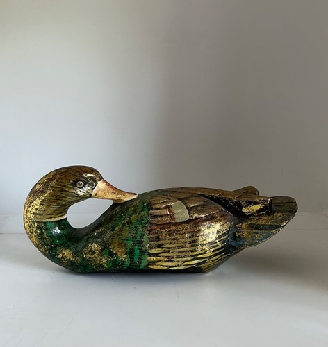 Painted 24cm decoy style - style, duck
