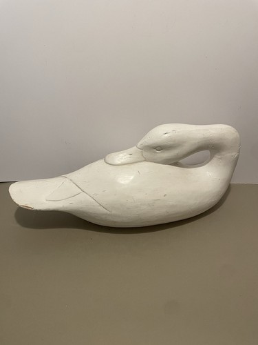 Vintage decoy duck goose swan - decoy,